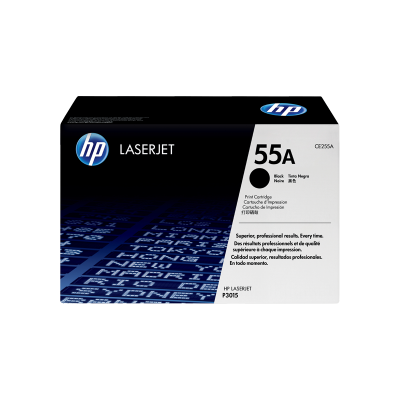 HP TONER 55A CE255A PRETO *  3015 LJ P3015/3011/M525