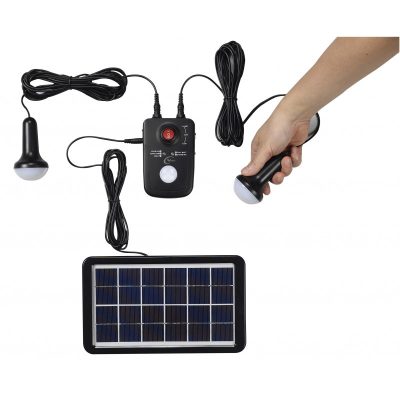 ACER CARREGADOR SOLAR 2 USB + 2 LANTERNA