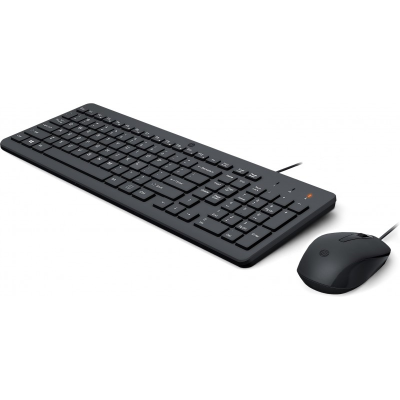 HP TECLADO+MOUSE USB 150 PRETO