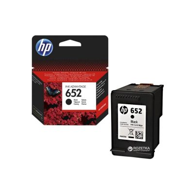 HP TINTEIRO 652 3835 PRETO