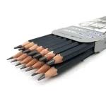 ME.LAPIS DE CARVÃO BLACK LEAD 12 PCS