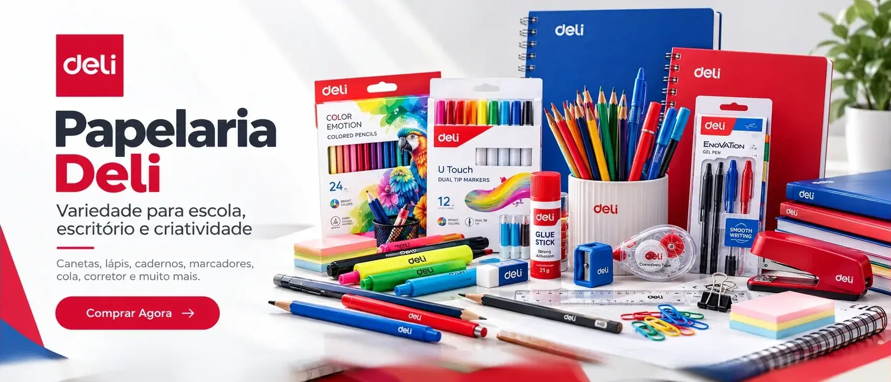 Papelaria Deli — escola, escritório e criatividade