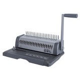 Máquina de encadernação de avental Deli E3873 (cinza)