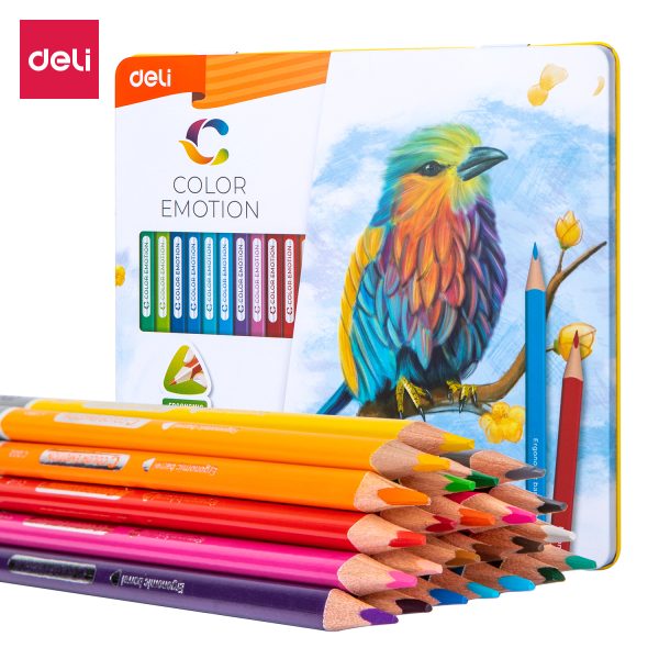 Lápis de cor Deli EC00225 - 24peças/caixa