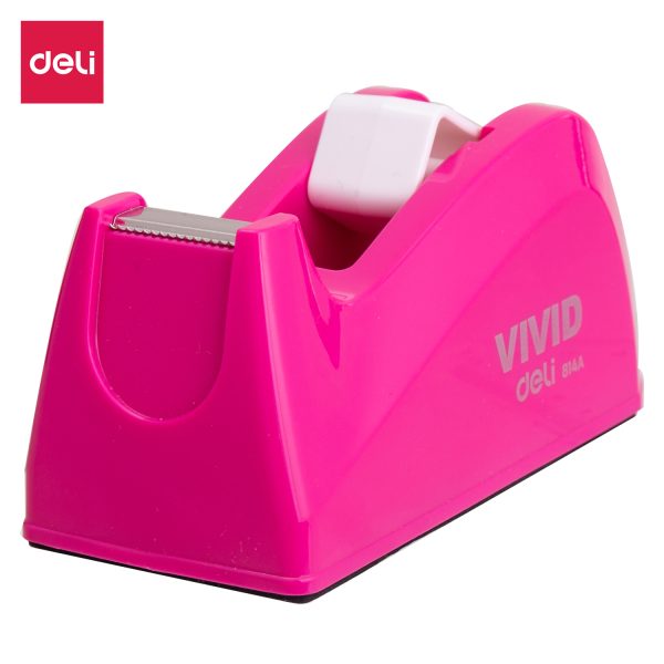 Suporte de fita cola Deli E814A (vermelho ameixa)