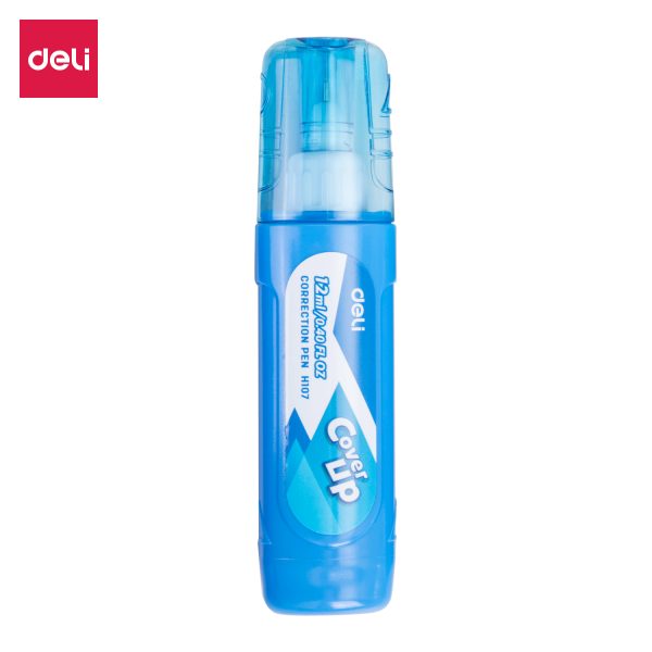 Corretor escolar Deli EH10790_12ml (azul) 12pic/caixa
