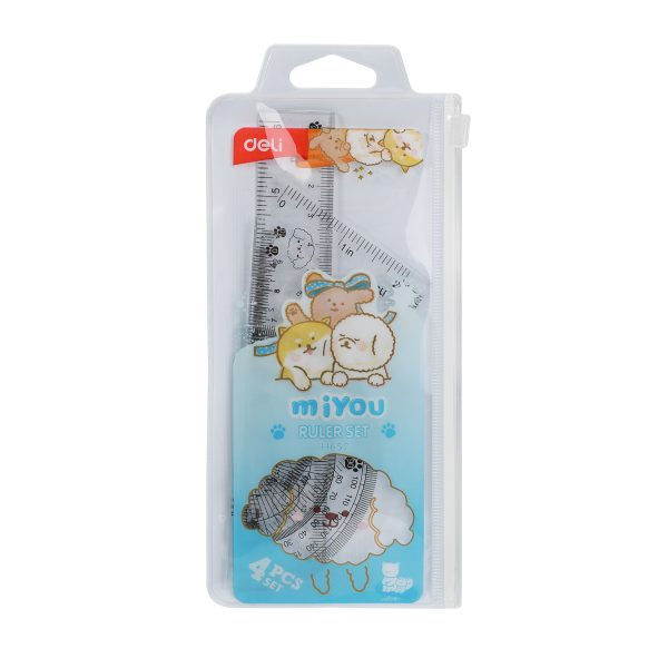 conjunto de regua Escolar 15cm