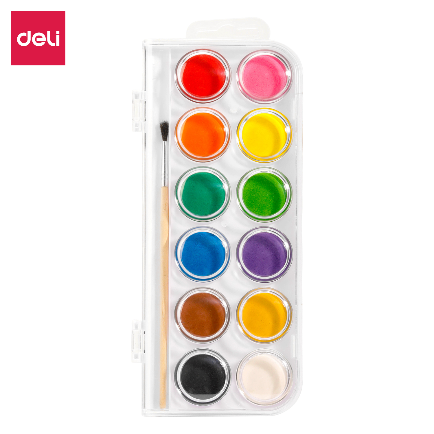 Aquarela de haste redonda  DeliColor 12cores