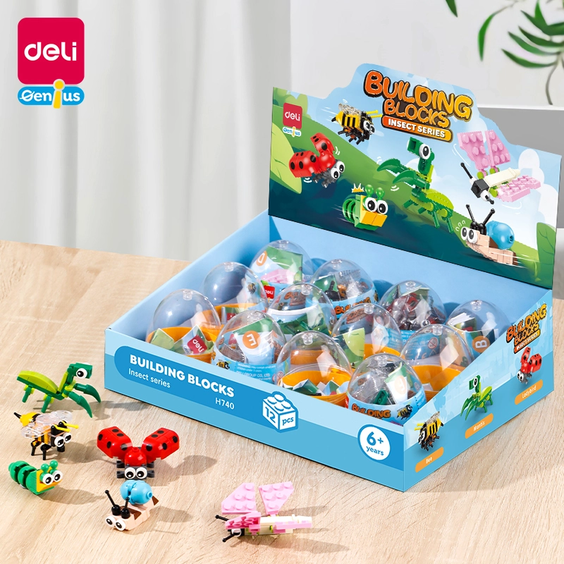 Deli EH740_ Gacha Building Blocks
- Insetos (Misto) (pcs)