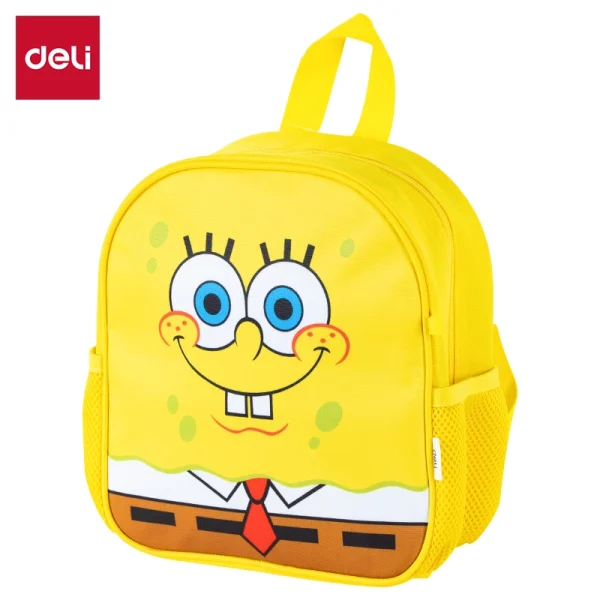 Deli EH803 Bob Esponja SquarePants School Bag (Amarelo)