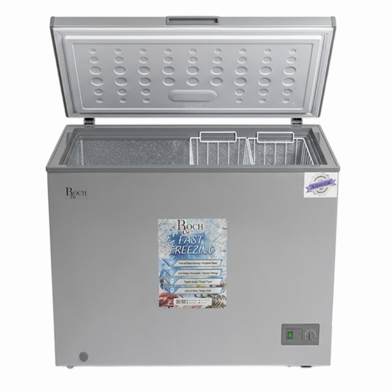 Arca Horizontal Congeladora (2 Cestos) 200L Roch