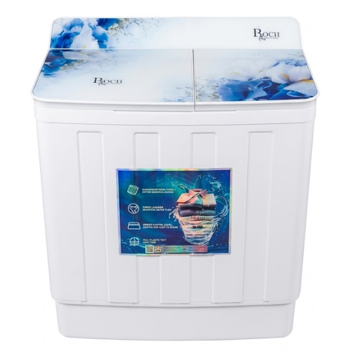 Máquina Manual de Lavar Roupa 2 Bocas 14Kg Vidrado Roch