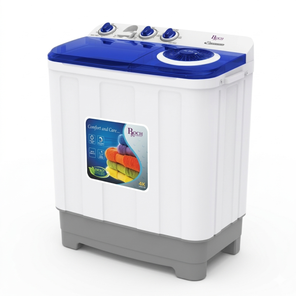 Máquina Manual de Lavar Roupa 2 Bocas 20KG Roch